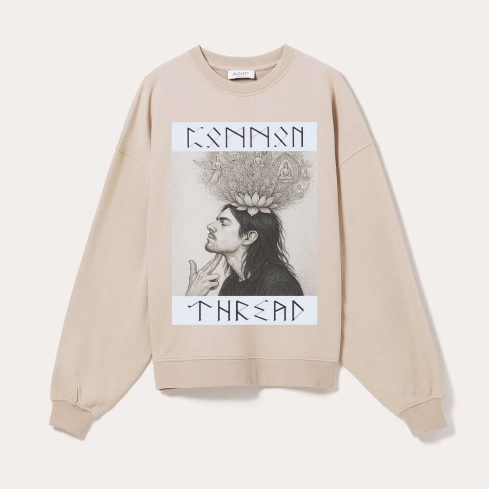 A-COLD-WALL* Beige Artistic Crew Neck Sweater
